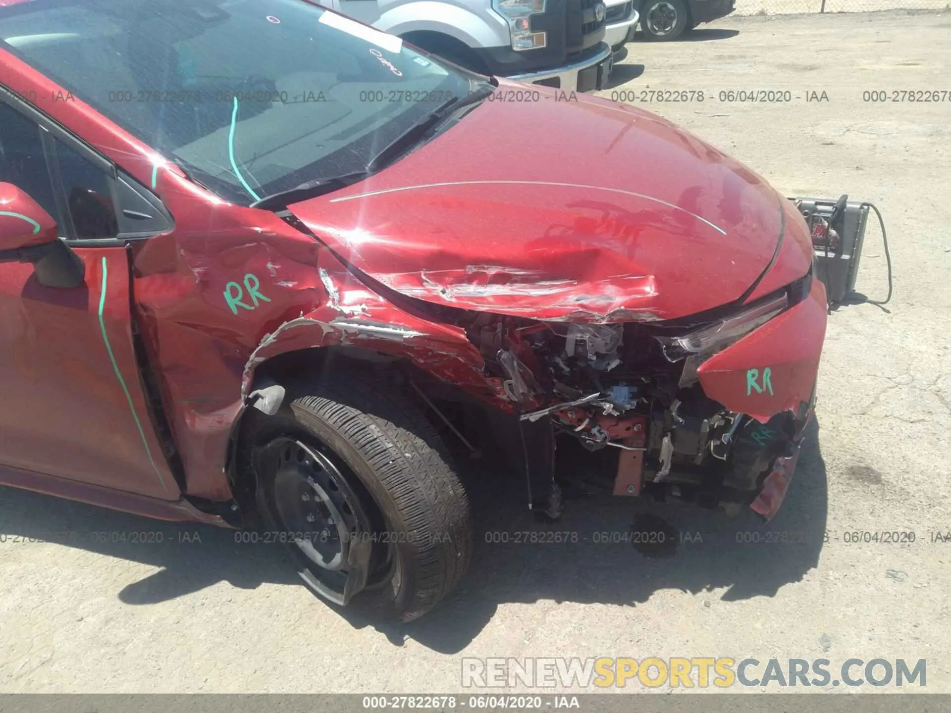6 Photograph of a damaged car 5YFEPRAE4LP110849 TOYOTA COROLLA 2020