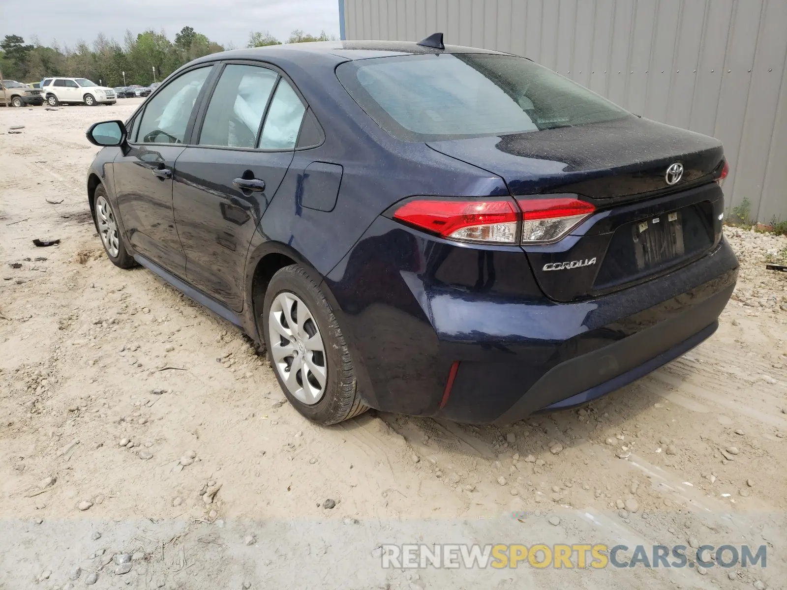 3 Photograph of a damaged car 5YFEPRAE4LP116585 TOYOTA COROLLA 2020