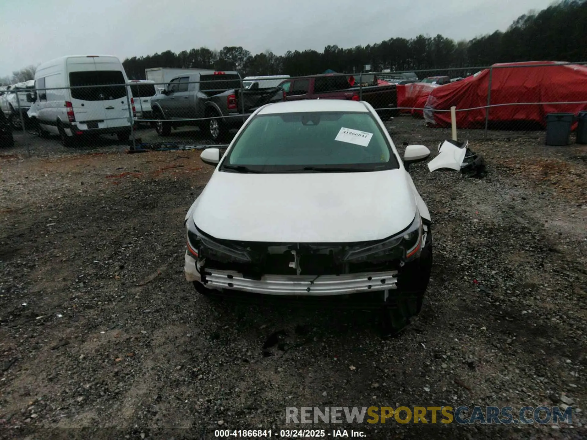 13 Photograph of a damaged car 5YFEPRAE4LP120653 TOYOTA COROLLA 2020