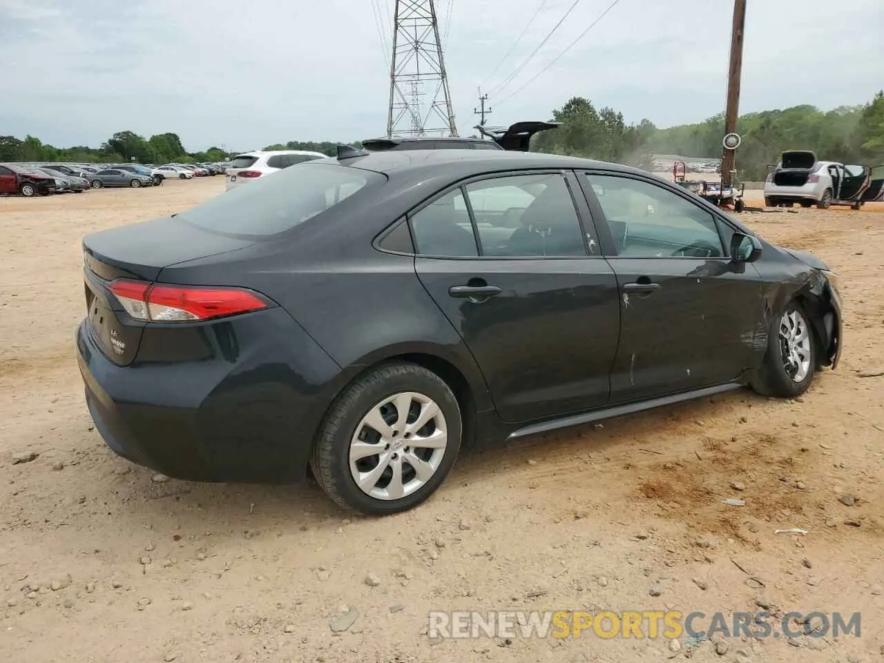 3 Photograph of a damaged car 5YFEPRAE5LP014616 TOYOTA COROLLA 2020