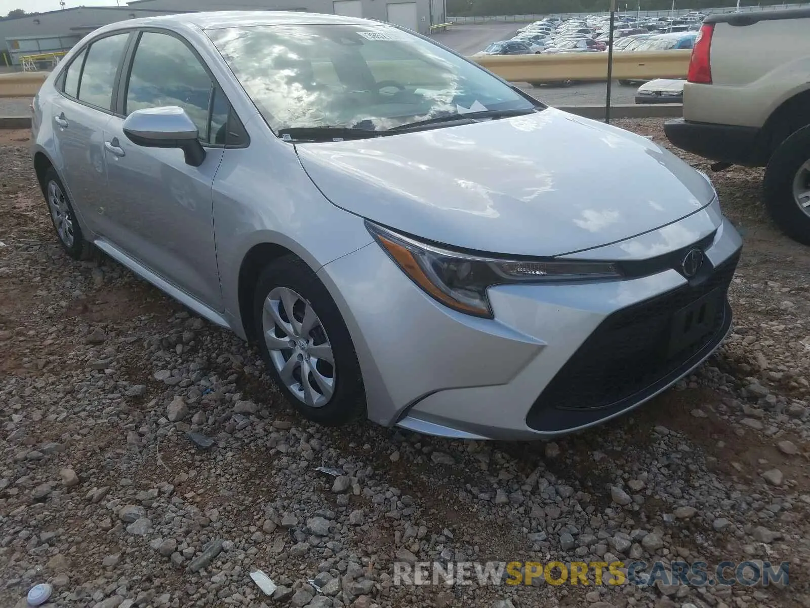 1 Photograph of a damaged car 5YFEPRAE5LP021131 TOYOTA COROLLA 2020