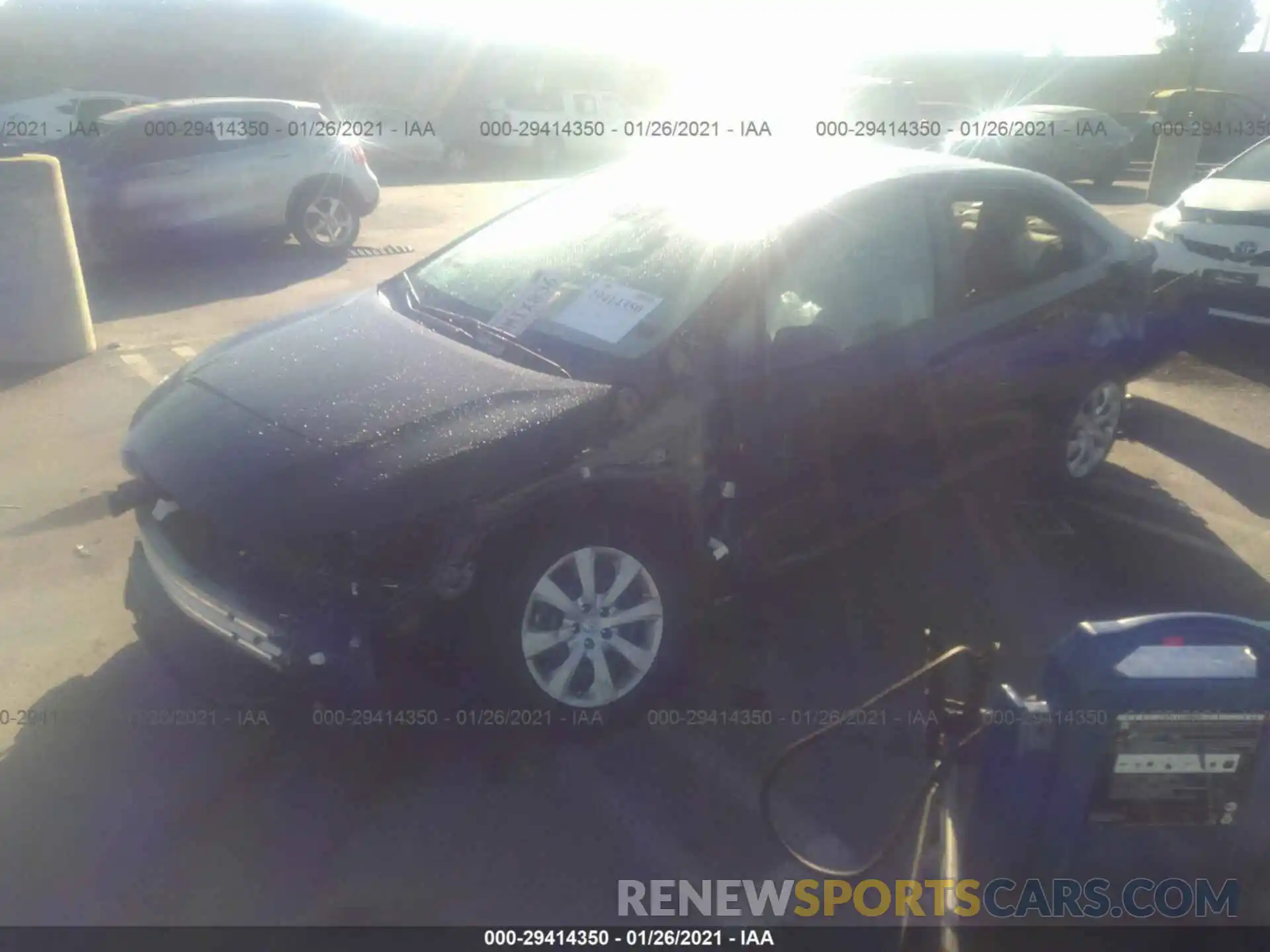 6 Photograph of a damaged car 5YFEPRAE5LP028192 TOYOTA COROLLA 2020