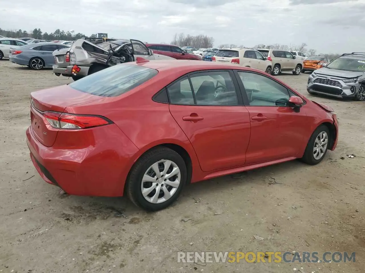 3 Photograph of a damaged car 5YFEPRAE5LP064058 TOYOTA COROLLA 2020