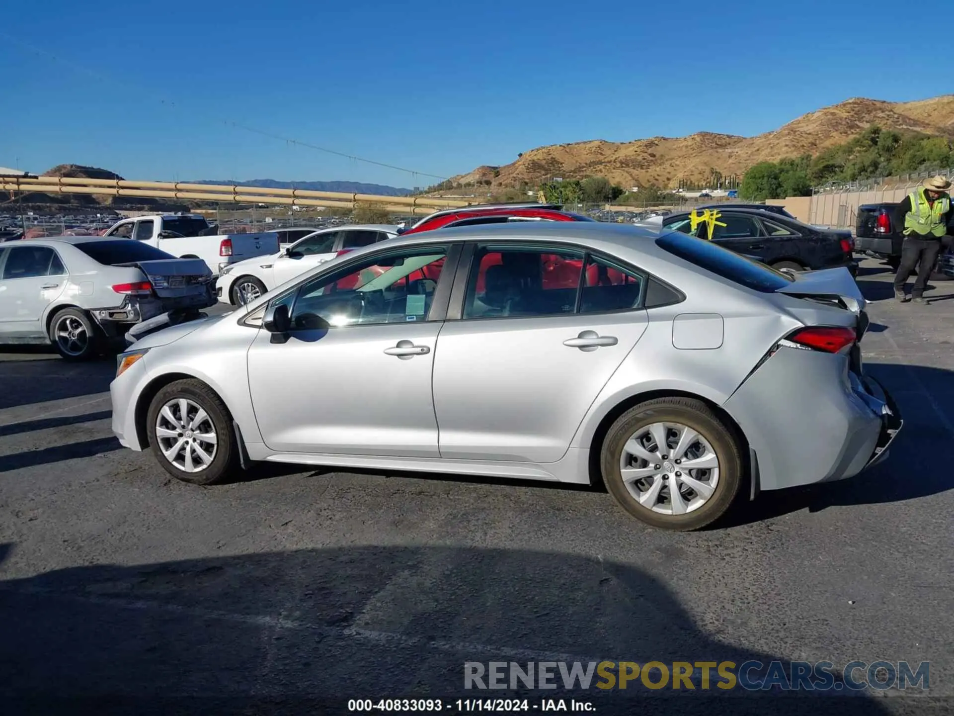 14 Photograph of a damaged car 5YFEPRAE5LP069714 TOYOTA COROLLA 2020