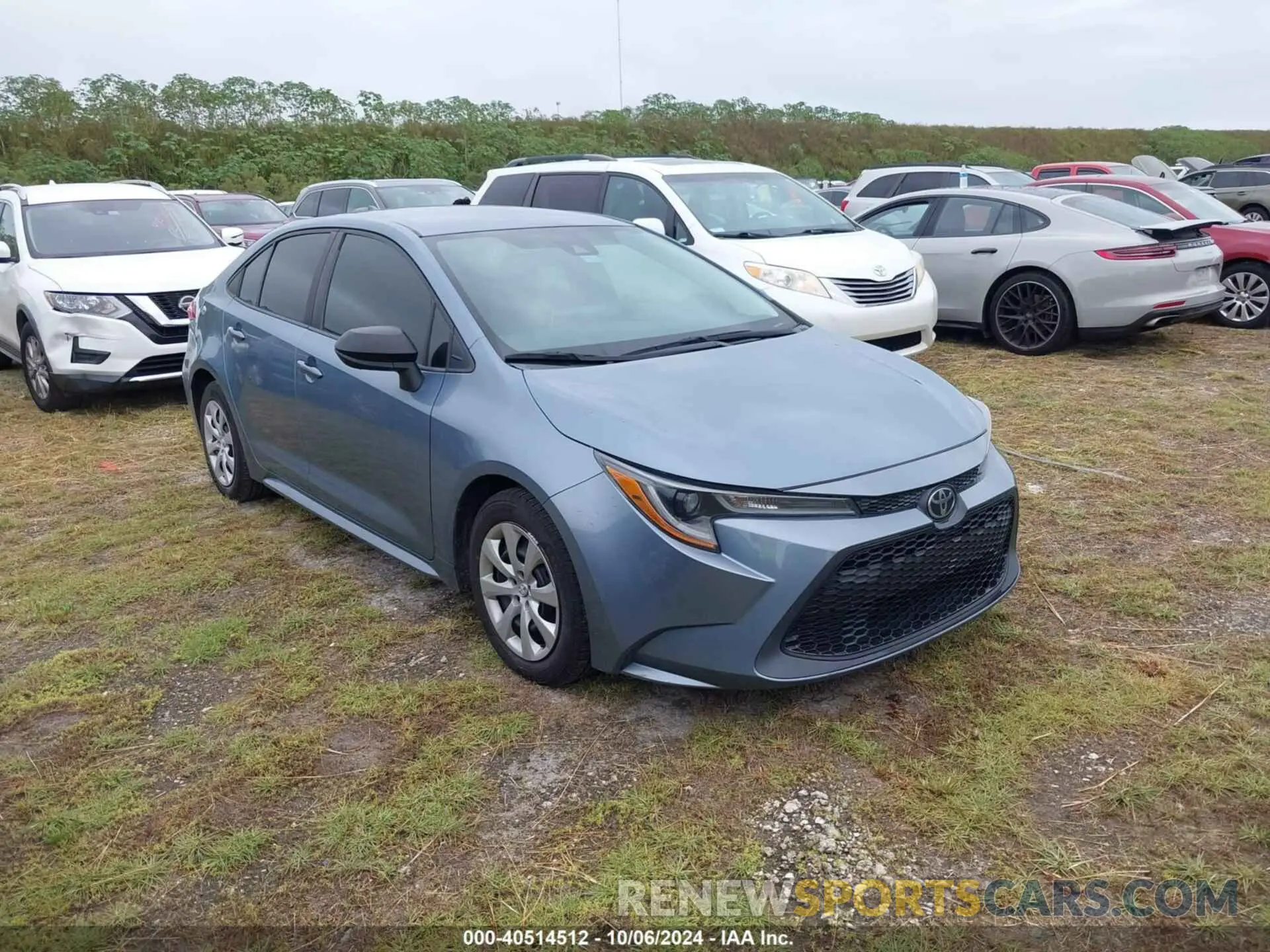 1 Photograph of a damaged car 5YFEPRAE5LP071849 TOYOTA COROLLA 2020