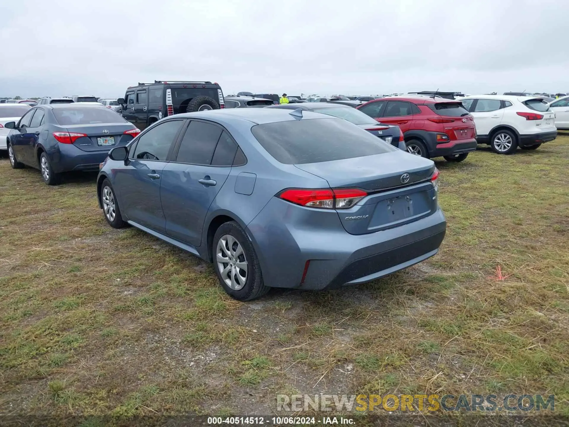 3 Photograph of a damaged car 5YFEPRAE5LP071849 TOYOTA COROLLA 2020