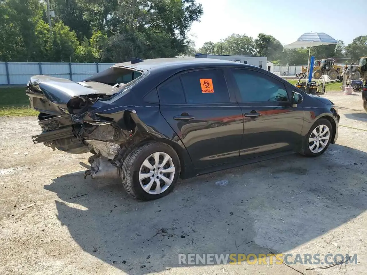 3 Photograph of a damaged car 5YFEPRAE5LP076386 TOYOTA COROLLA 2020