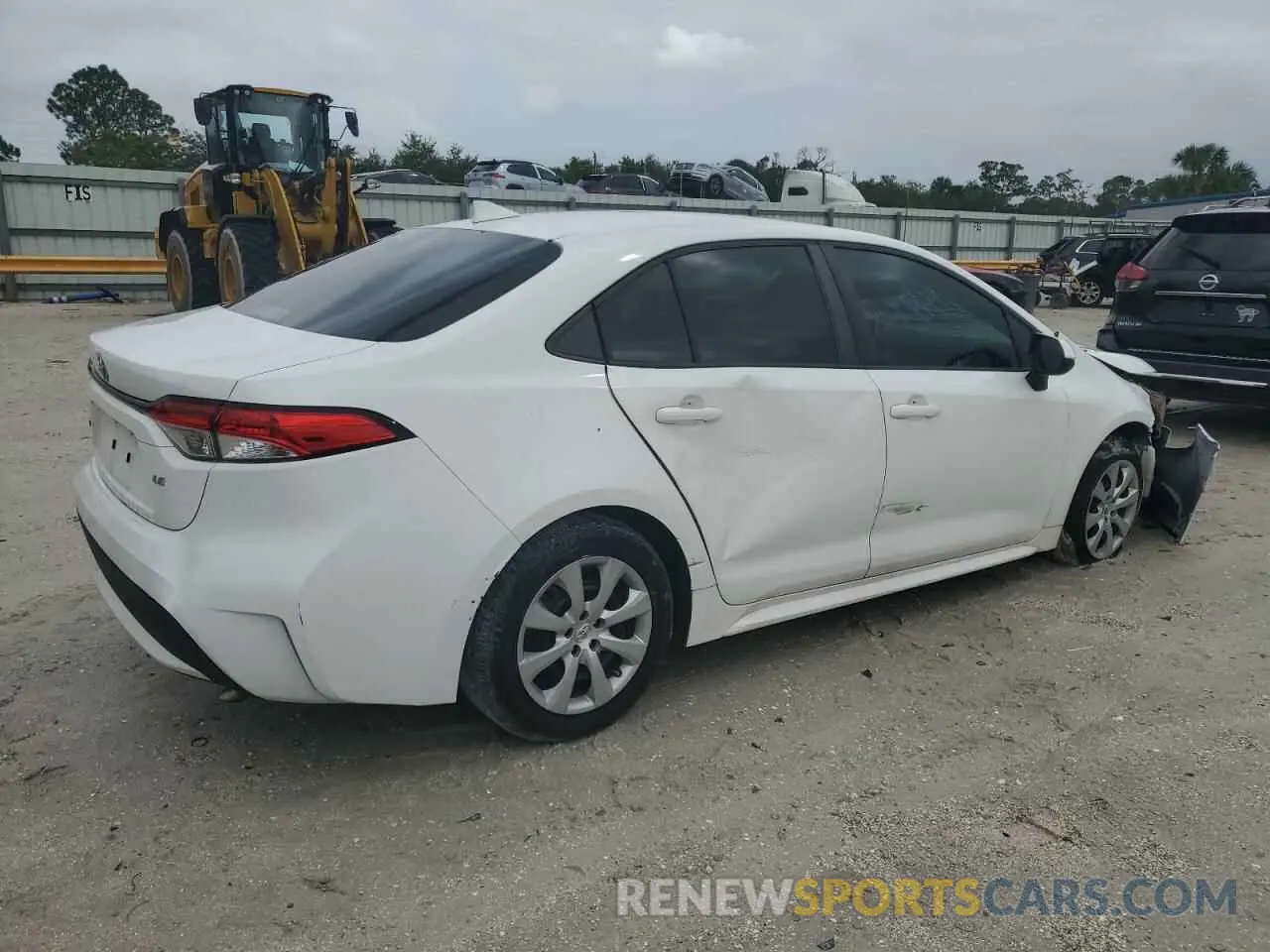 3 Photograph of a damaged car 5YFEPRAE5LP076887 TOYOTA COROLLA 2020