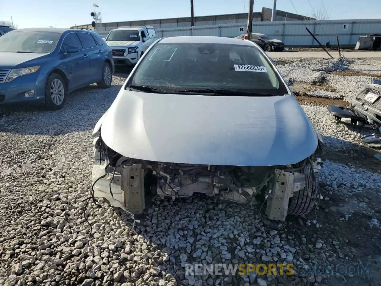 5 Photograph of a damaged car 5YFEPRAE5LP078963 TOYOTA COROLLA 2020