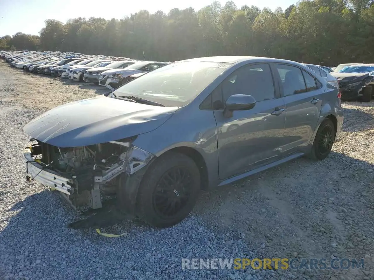 1 Photograph of a damaged car 5YFEPRAE5LP084536 TOYOTA COROLLA 2020