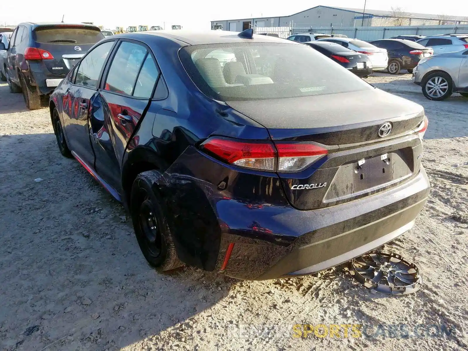 3 Photograph of a damaged car 5YFEPRAE5LP102176 TOYOTA COROLLA 2020