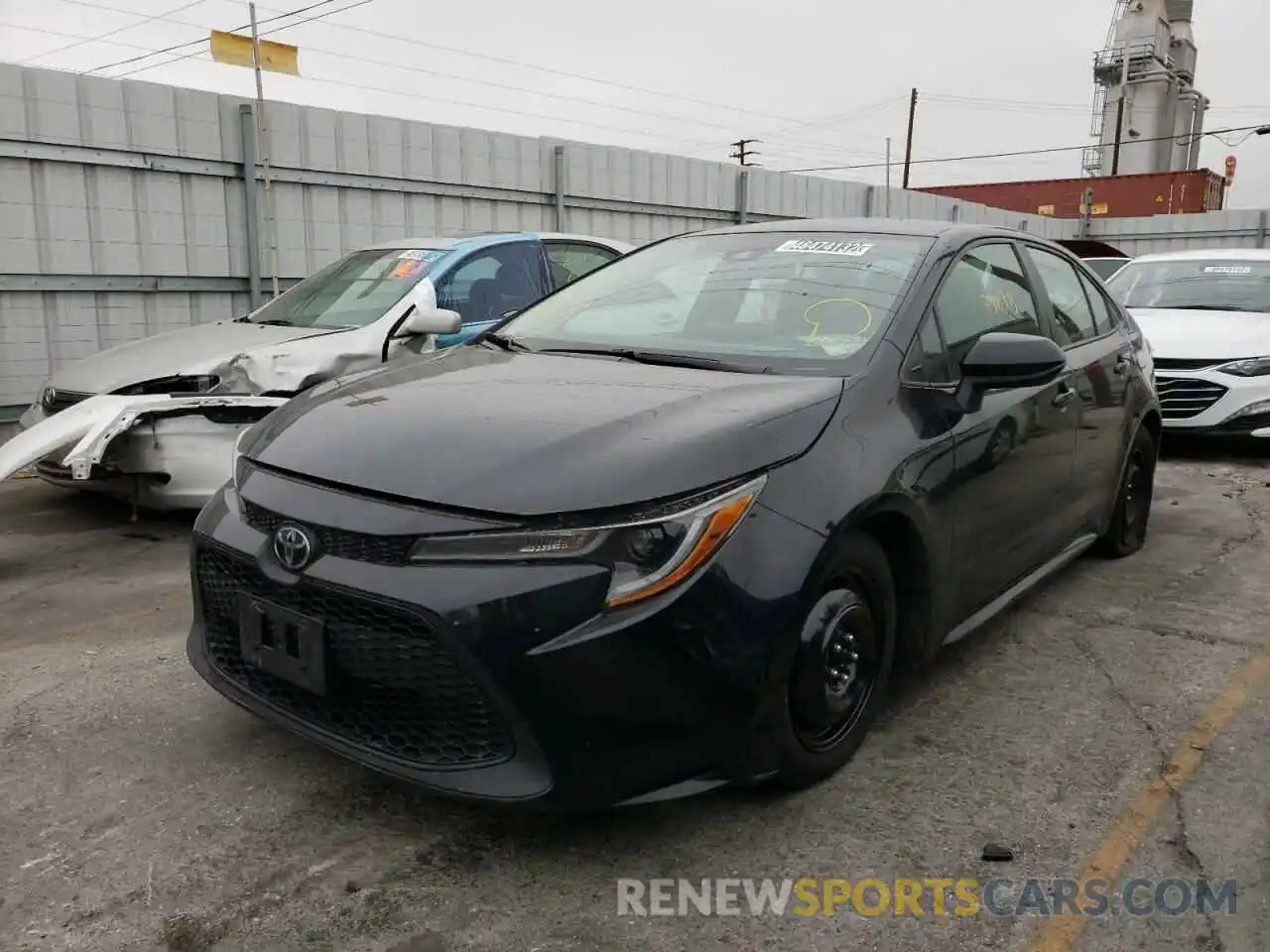 2 Photograph of a damaged car 5YFEPRAE5LP104882 TOYOTA COROLLA 2020