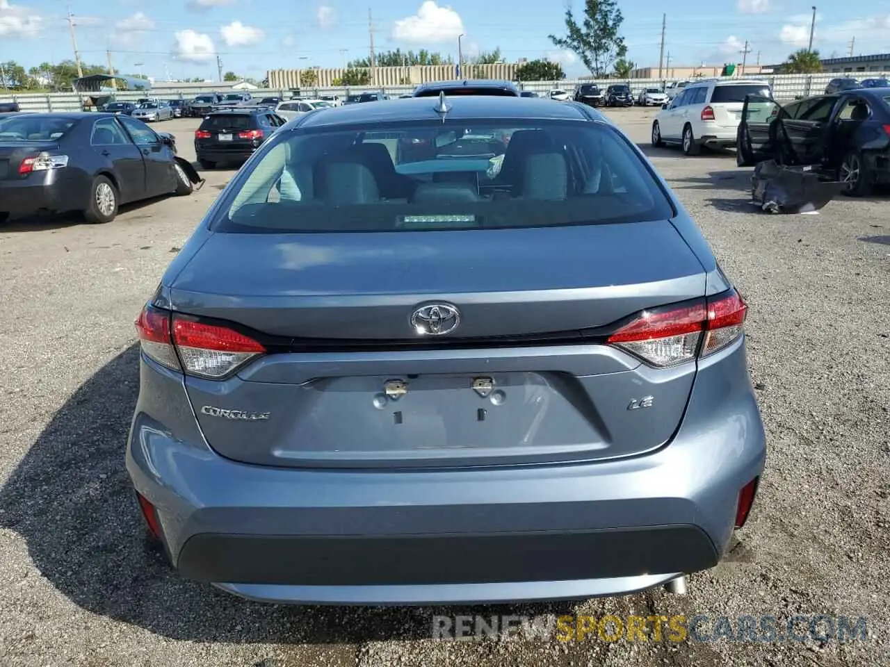 6 Photograph of a damaged car 5YFEPRAE5LP108513 TOYOTA COROLLA 2020