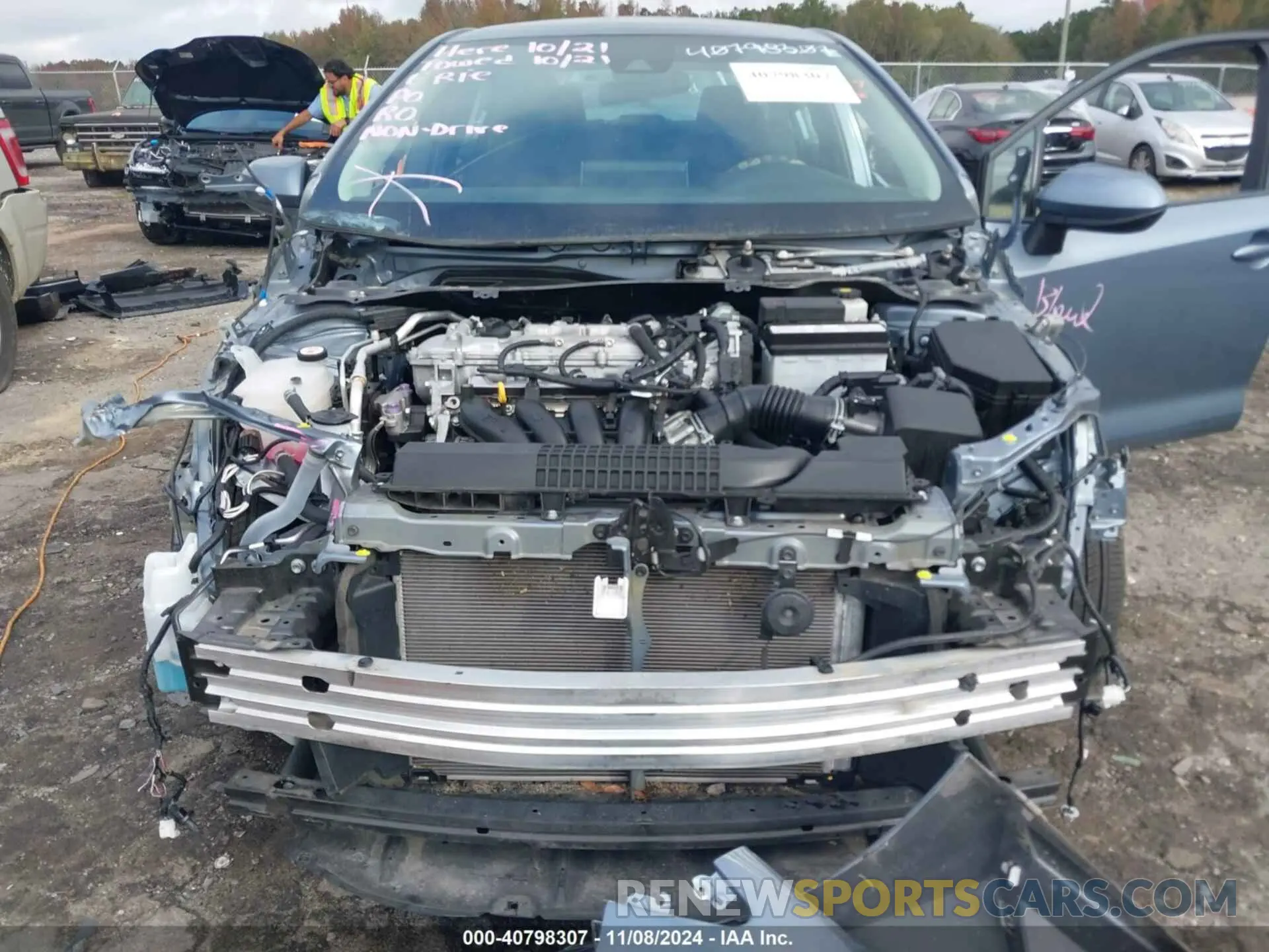 5 Photograph of a damaged car 5YFEPRAE5LP111234 TOYOTA COROLLA 2020