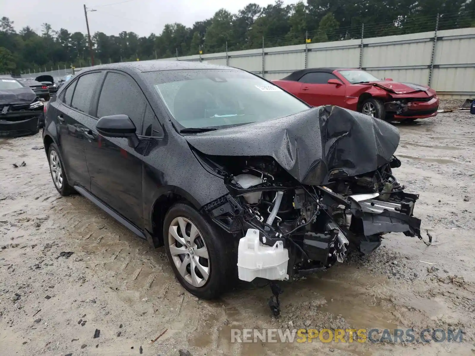 1 Photograph of a damaged car 5YFEPRAE5LP112206 TOYOTA COROLLA 2020