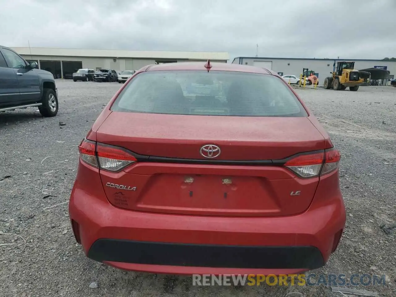 6 Photograph of a damaged car 5YFEPRAE5LP114229 TOYOTA COROLLA 2020