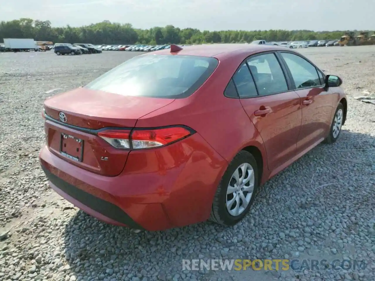 4 Photograph of a damaged car 5YFEPRAE5LP115252 TOYOTA COROLLA 2020