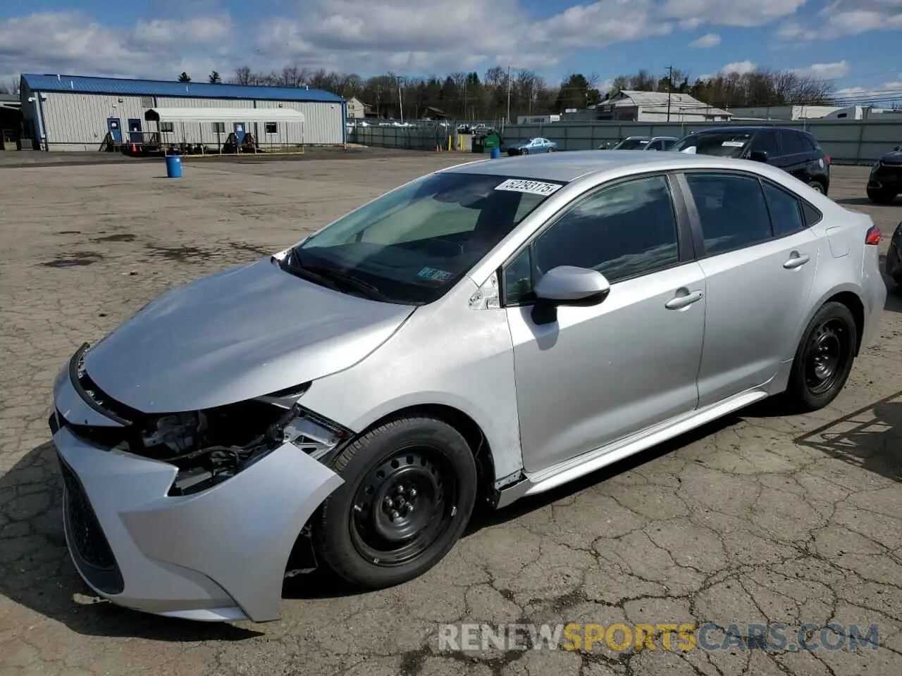 1 Photograph of a damaged car 5YFEPRAE5LP132682 TOYOTA COROLLA 2020