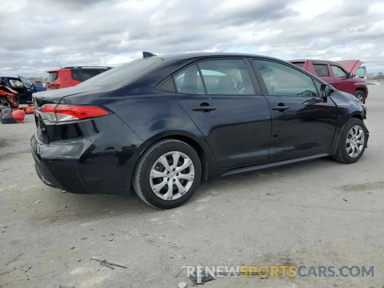 3 Photograph of a damaged car 5YFEPRAE5LP132892 TOYOTA COROLLA 2020