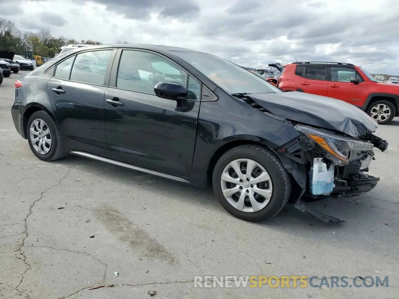 4 Photograph of a damaged car 5YFEPRAE5LP132892 TOYOTA COROLLA 2020
