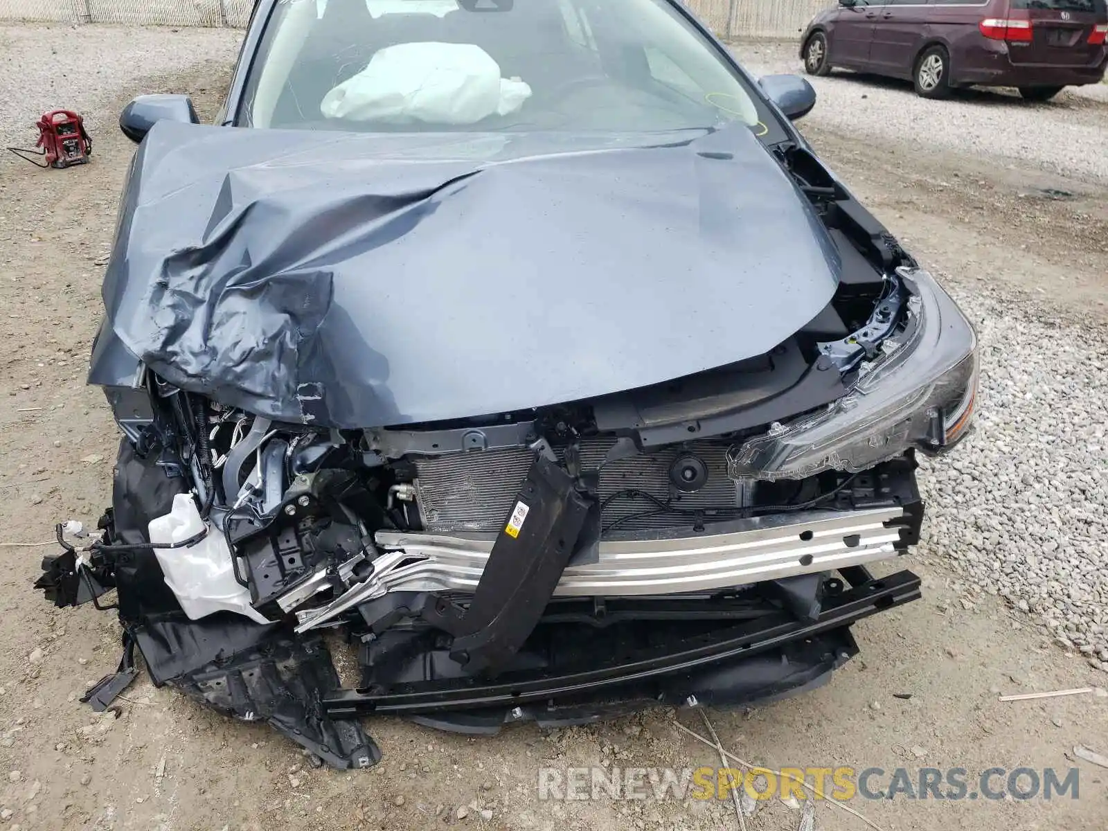 9 Photograph of a damaged car 5YFEPRAE5LP141110 TOYOTA COROLLA 2020