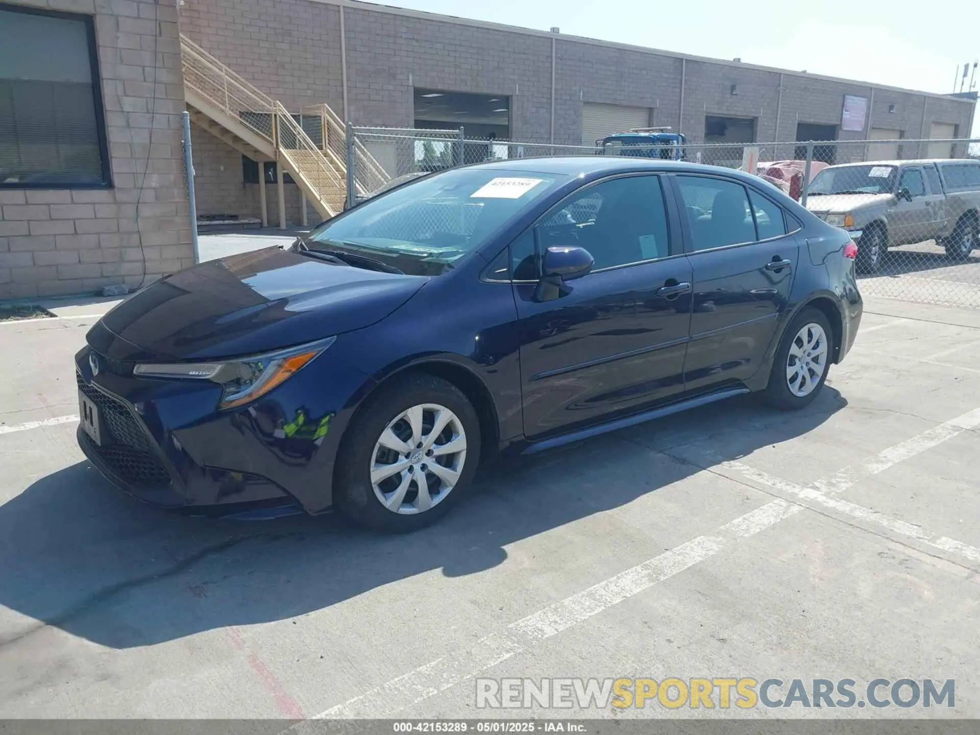 2 Photograph of a damaged car 5YFEPRAE5LP145142 TOYOTA COROLLA 2020