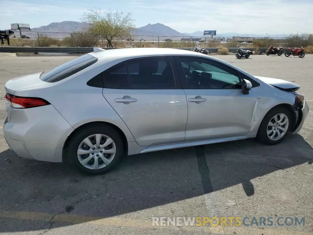 3 Photograph of a damaged car 5YFEPRAE5LP146534 TOYOTA COROLLA 2020