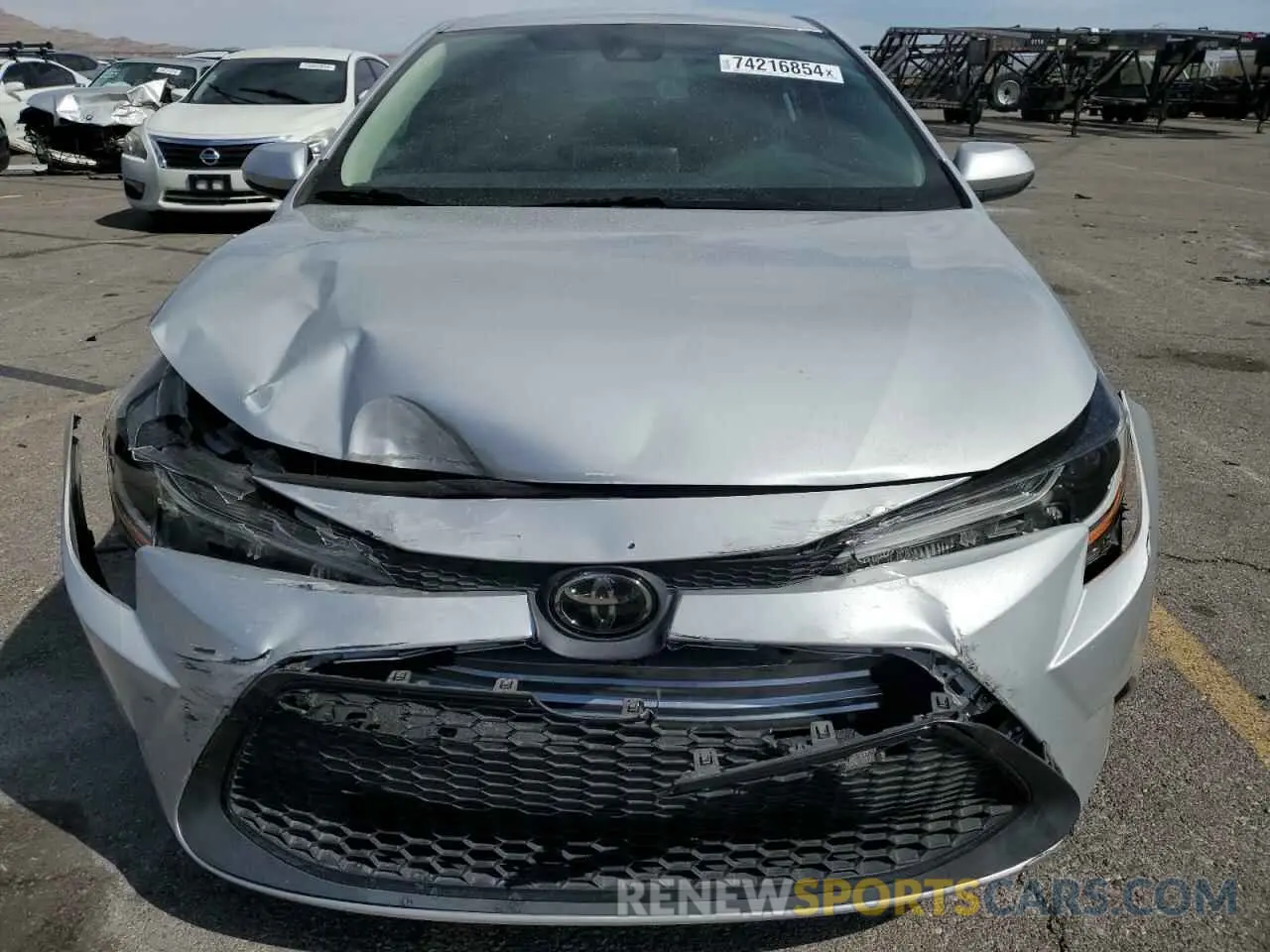 5 Photograph of a damaged car 5YFEPRAE5LP146534 TOYOTA COROLLA 2020