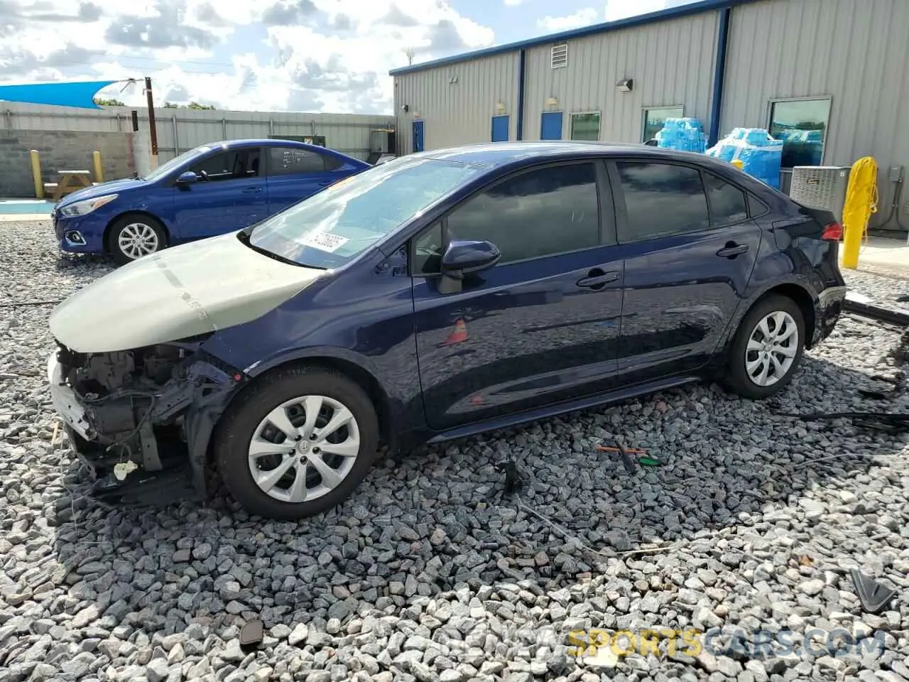 1 Photograph of a damaged car 5YFEPRAE6LP003964 TOYOTA COROLLA 2020