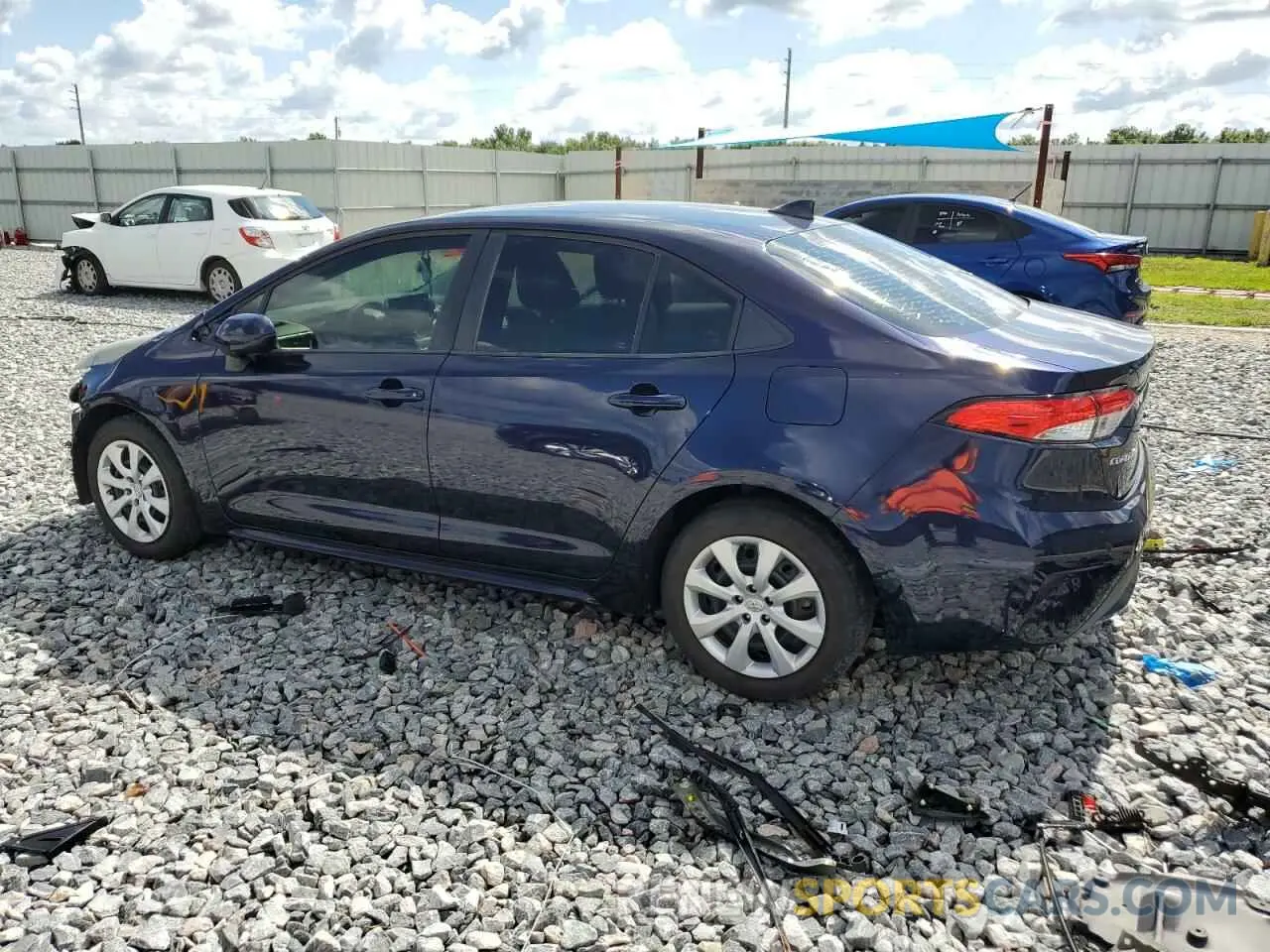 2 Photograph of a damaged car 5YFEPRAE6LP003964 TOYOTA COROLLA 2020