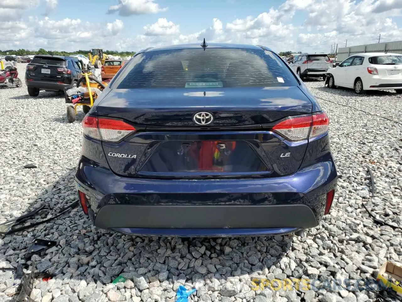 6 Photograph of a damaged car 5YFEPRAE6LP003964 TOYOTA COROLLA 2020