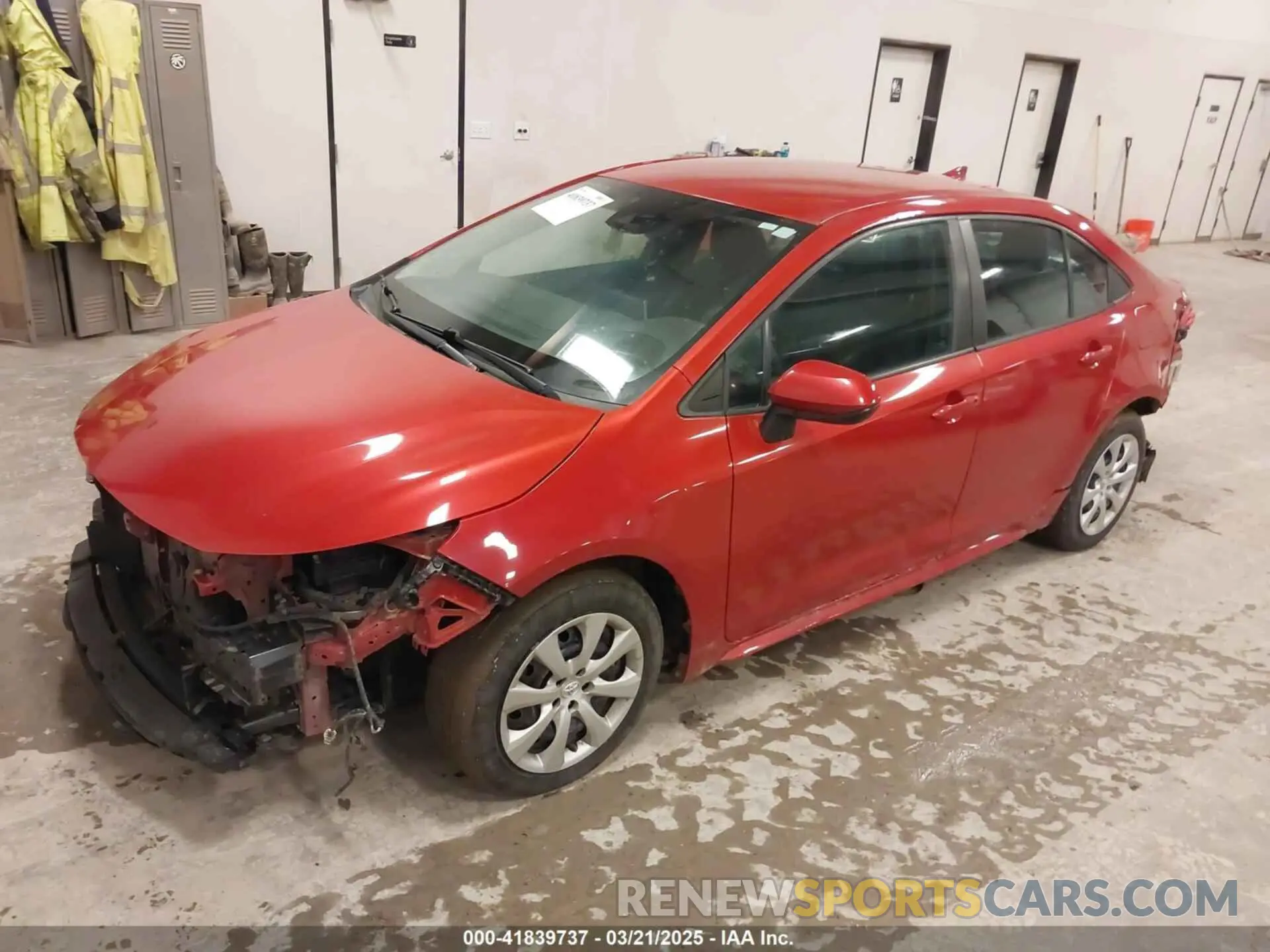 2 Photograph of a damaged car 5YFEPRAE6LP004225 TOYOTA COROLLA 2020