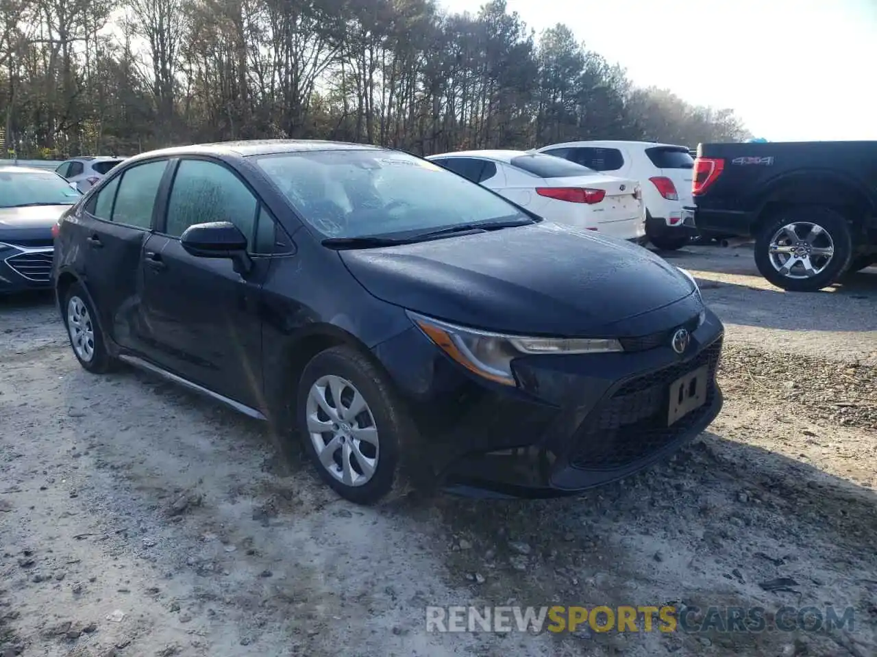 1 Photograph of a damaged car 5YFEPRAE6LP022806 TOYOTA COROLLA 2020