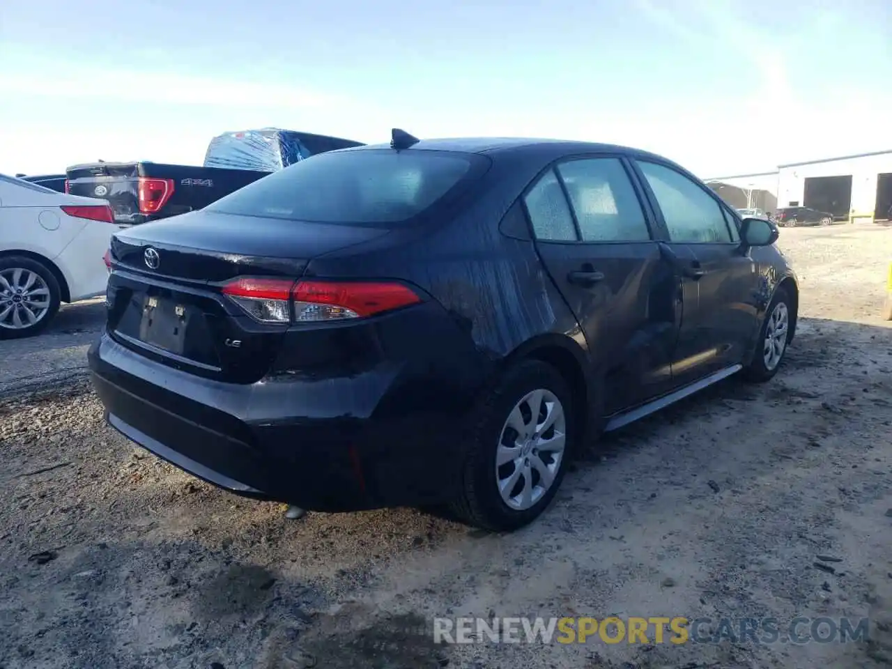 4 Photograph of a damaged car 5YFEPRAE6LP022806 TOYOTA COROLLA 2020