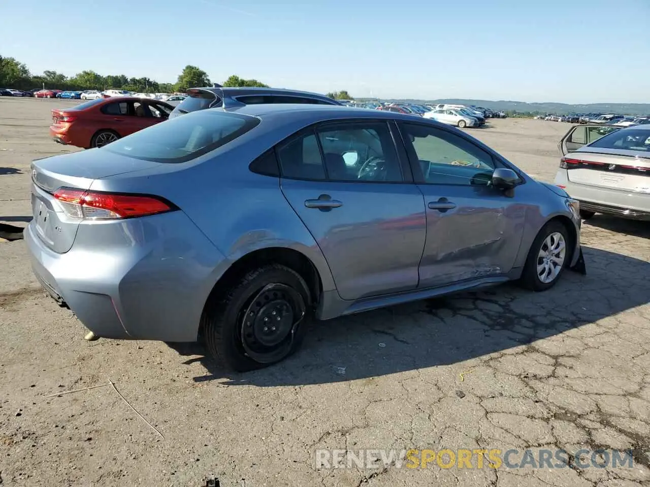 3 Photograph of a damaged car 5YFEPRAE6LP024510 TOYOTA COROLLA 2020