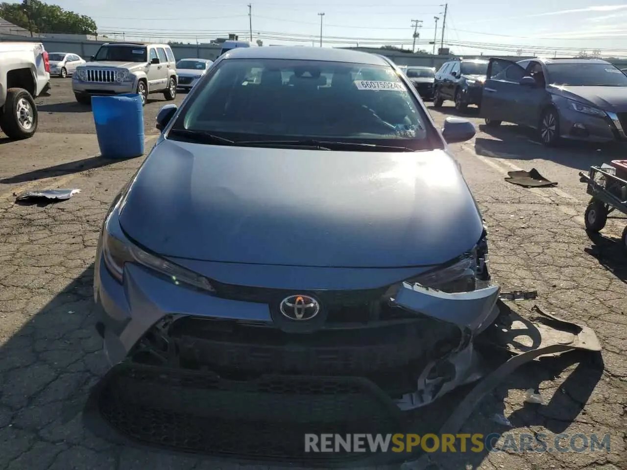 5 Photograph of a damaged car 5YFEPRAE6LP024510 TOYOTA COROLLA 2020