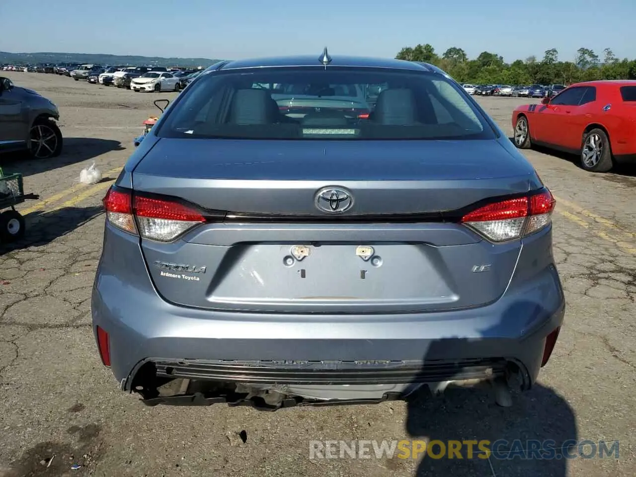 6 Photograph of a damaged car 5YFEPRAE6LP024510 TOYOTA COROLLA 2020
