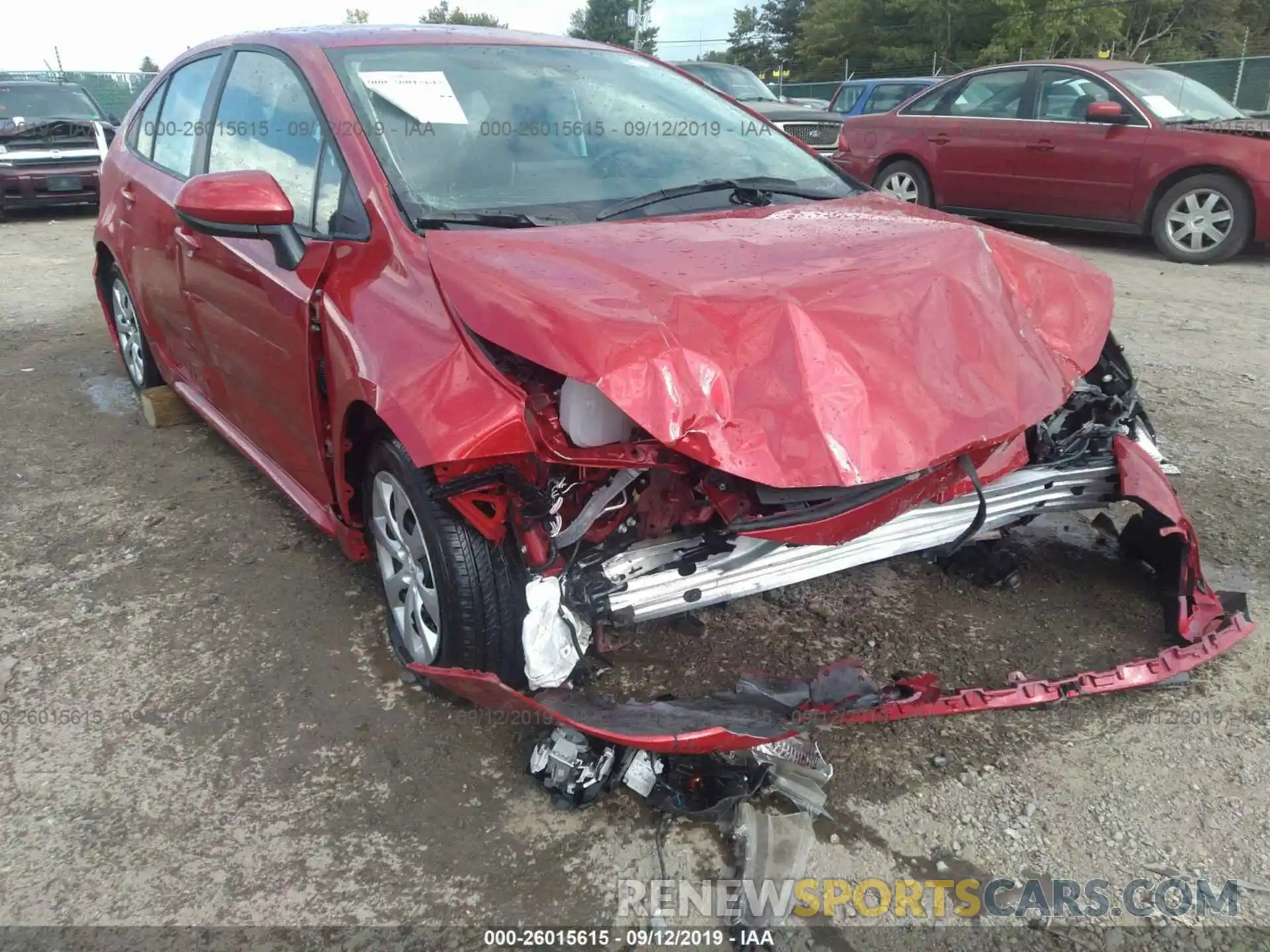 6 Photograph of a damaged car 5YFEPRAE6LP035734 TOYOTA COROLLA 2020