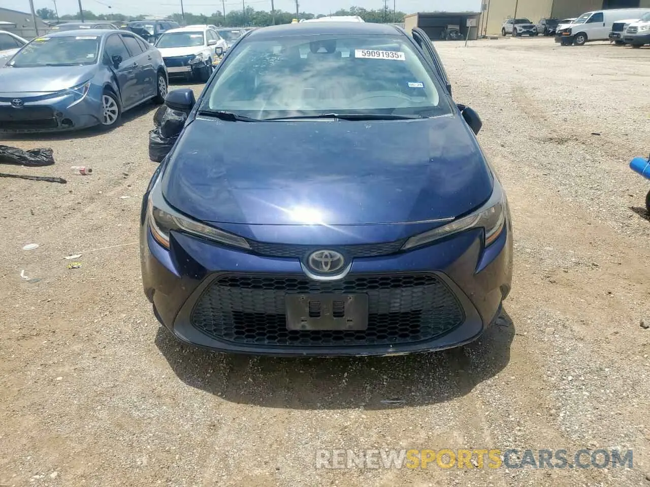 5 Photograph of a damaged car 5YFEPRAE6LP045387 TOYOTA COROLLA 2020
