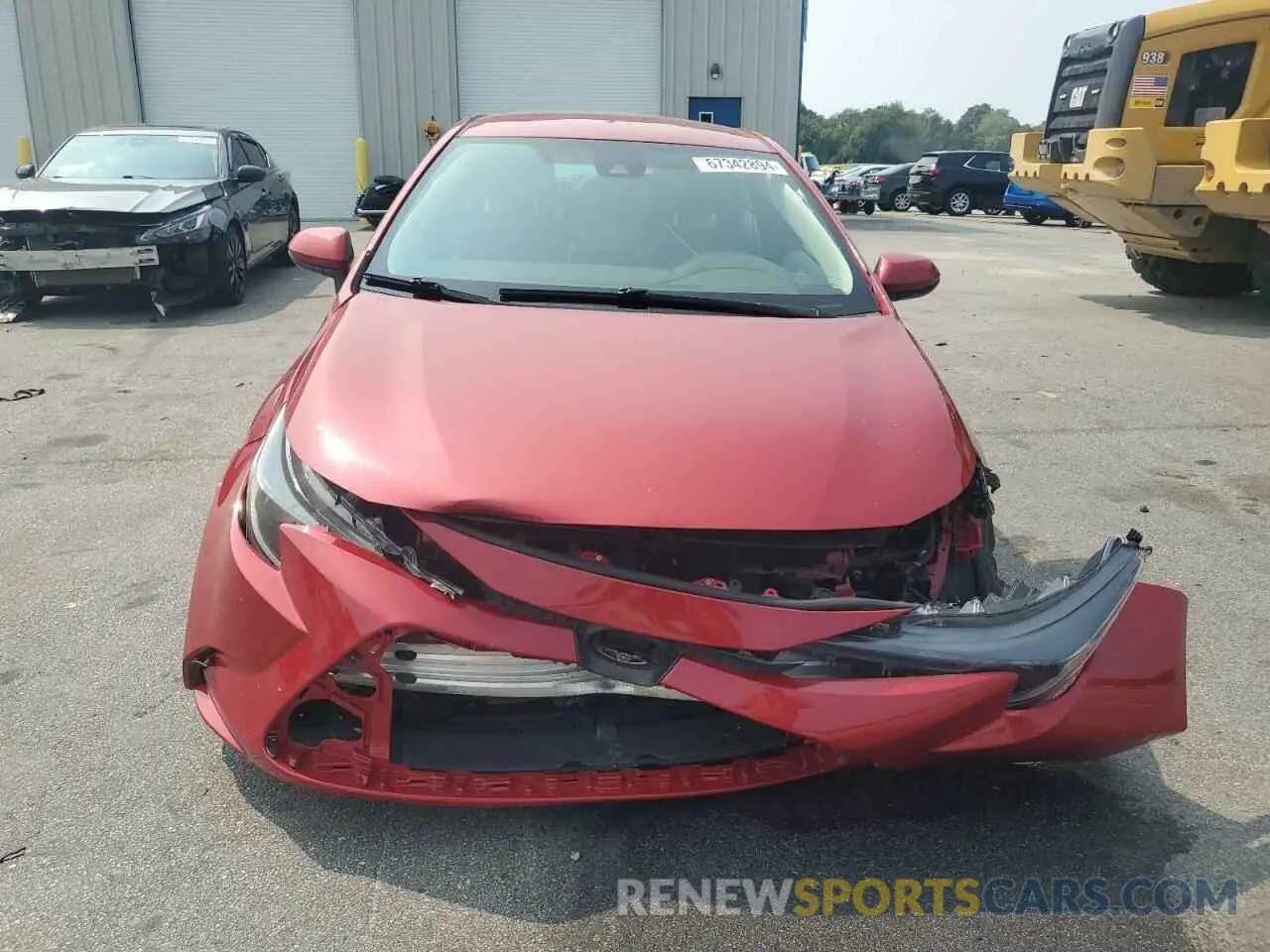 5 Photograph of a damaged car 5YFEPRAE6LP063355 TOYOTA COROLLA 2020