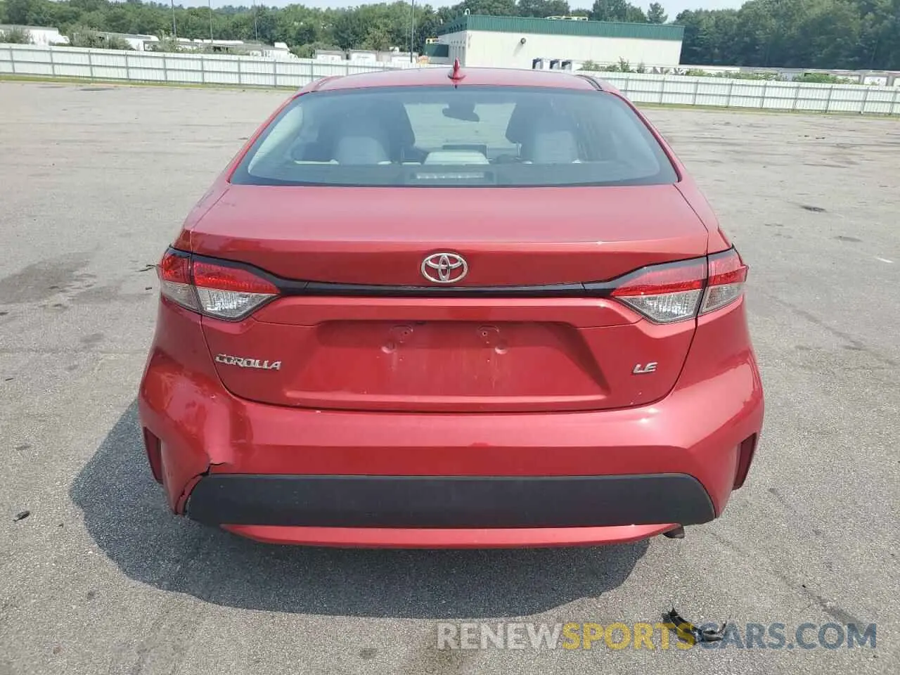 6 Photograph of a damaged car 5YFEPRAE6LP063355 TOYOTA COROLLA 2020