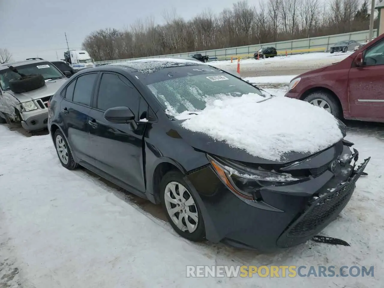 4 Photograph of a damaged car 5YFEPRAE6LP074064 TOYOTA COROLLA 2020