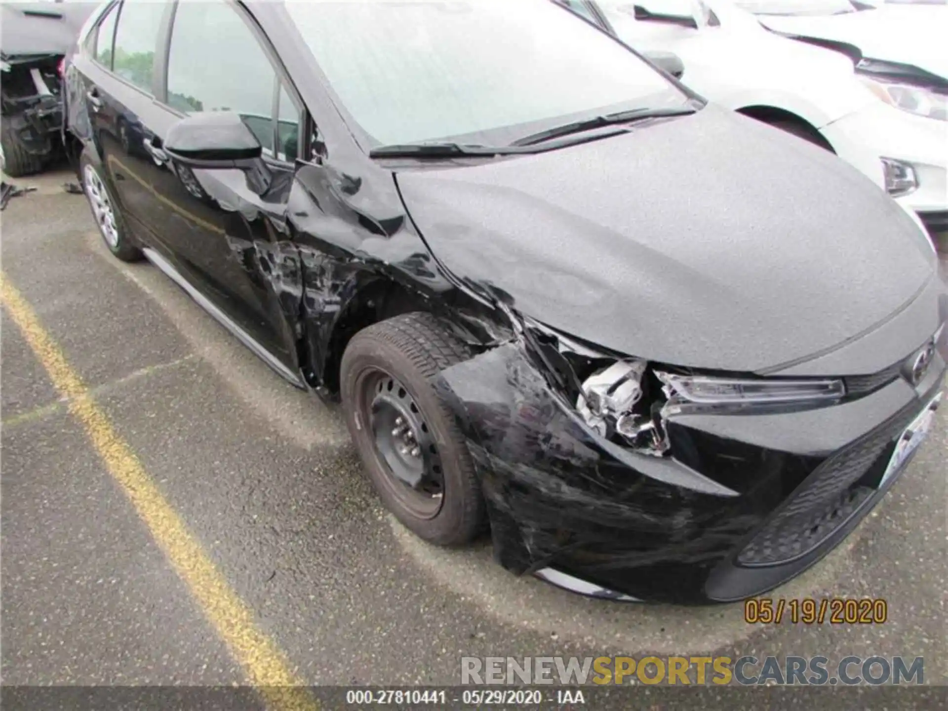 2 Photograph of a damaged car 5YFEPRAE6LP091785 TOYOTA COROLLA 2020