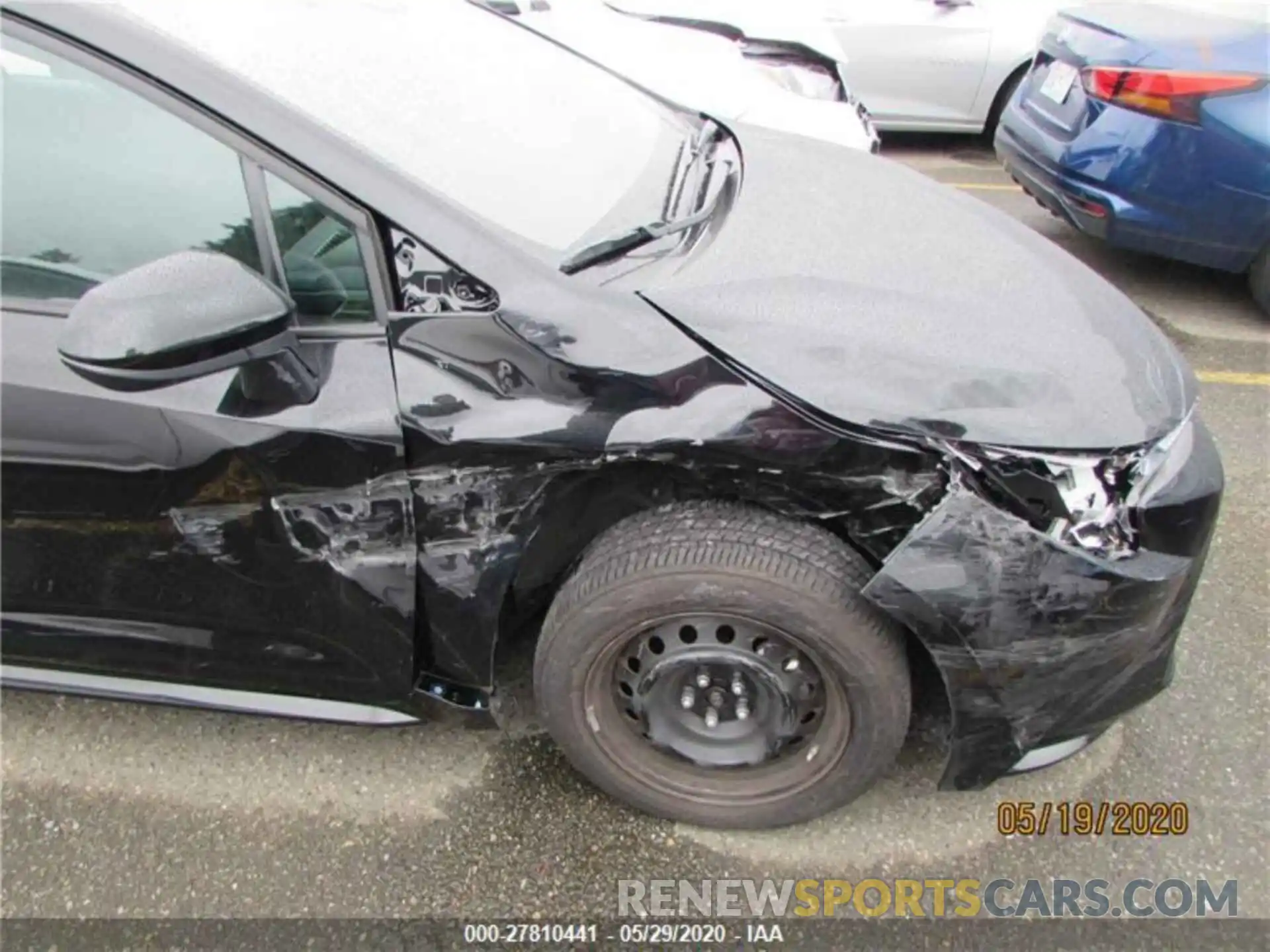 3 Photograph of a damaged car 5YFEPRAE6LP091785 TOYOTA COROLLA 2020