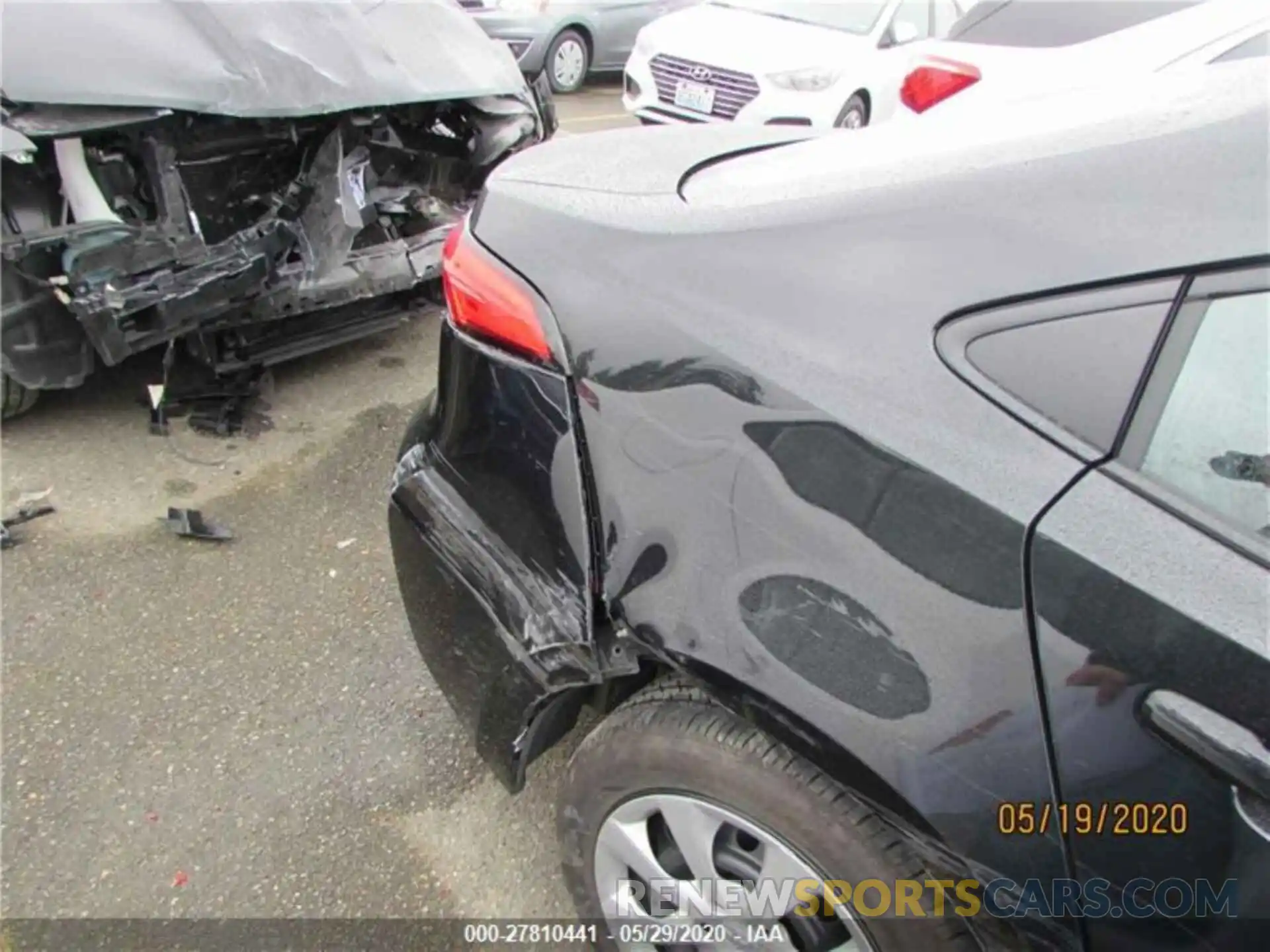 7 Photograph of a damaged car 5YFEPRAE6LP091785 TOYOTA COROLLA 2020