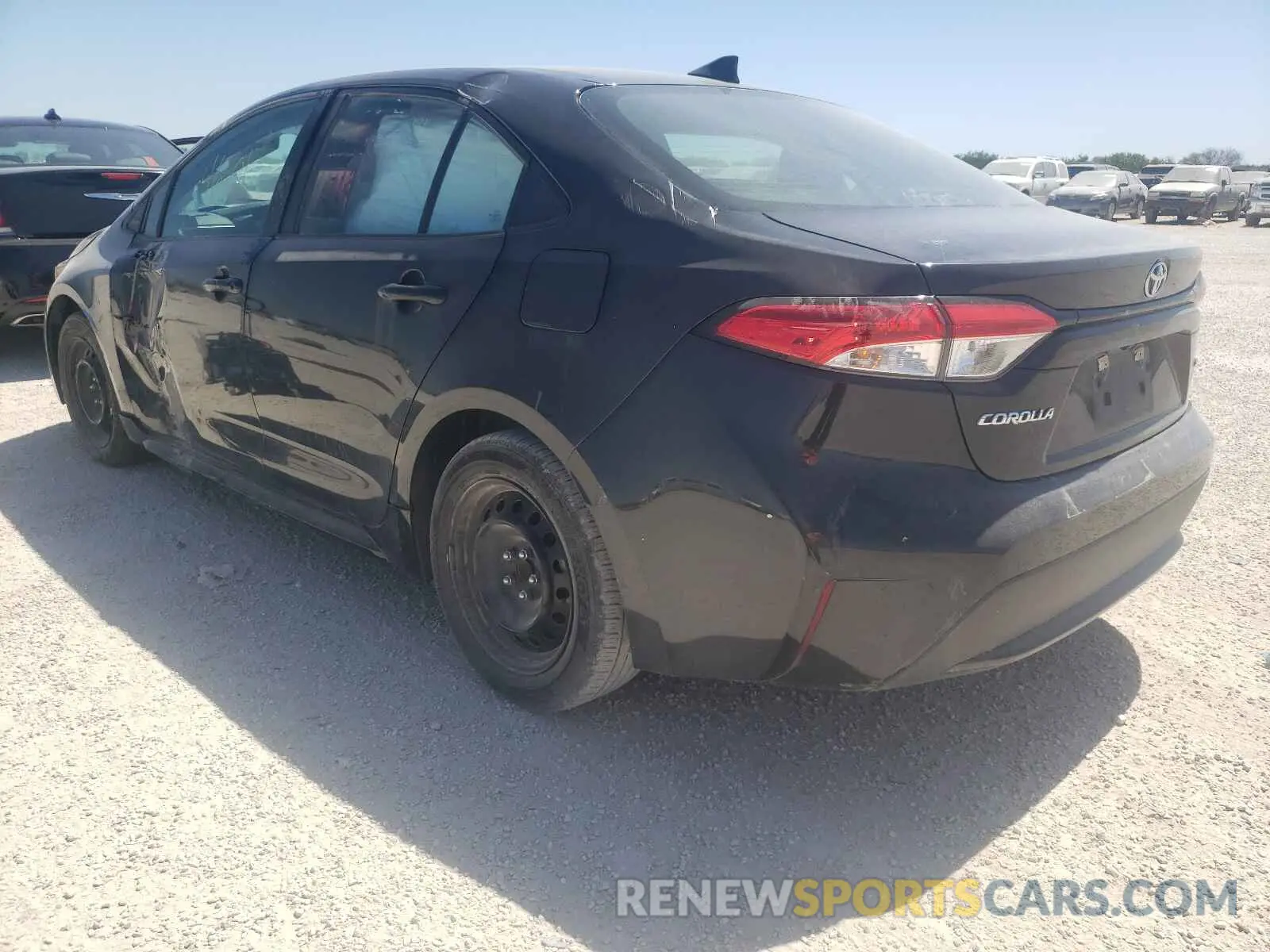 3 Photograph of a damaged car 5YFEPRAE6LP098932 TOYOTA COROLLA 2020