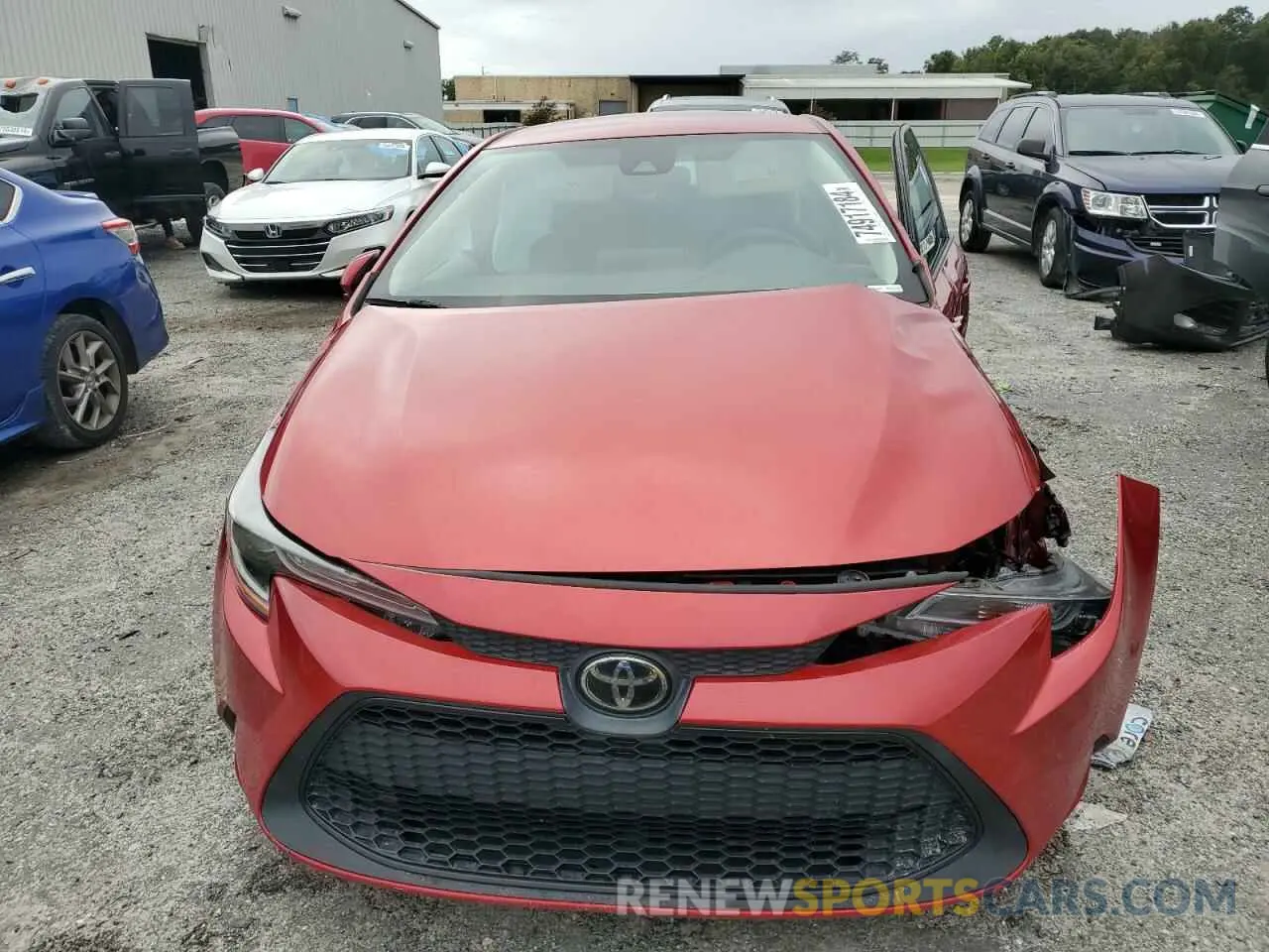 5 Photograph of a damaged car 5YFEPRAE6LP101067 TOYOTA COROLLA 2020