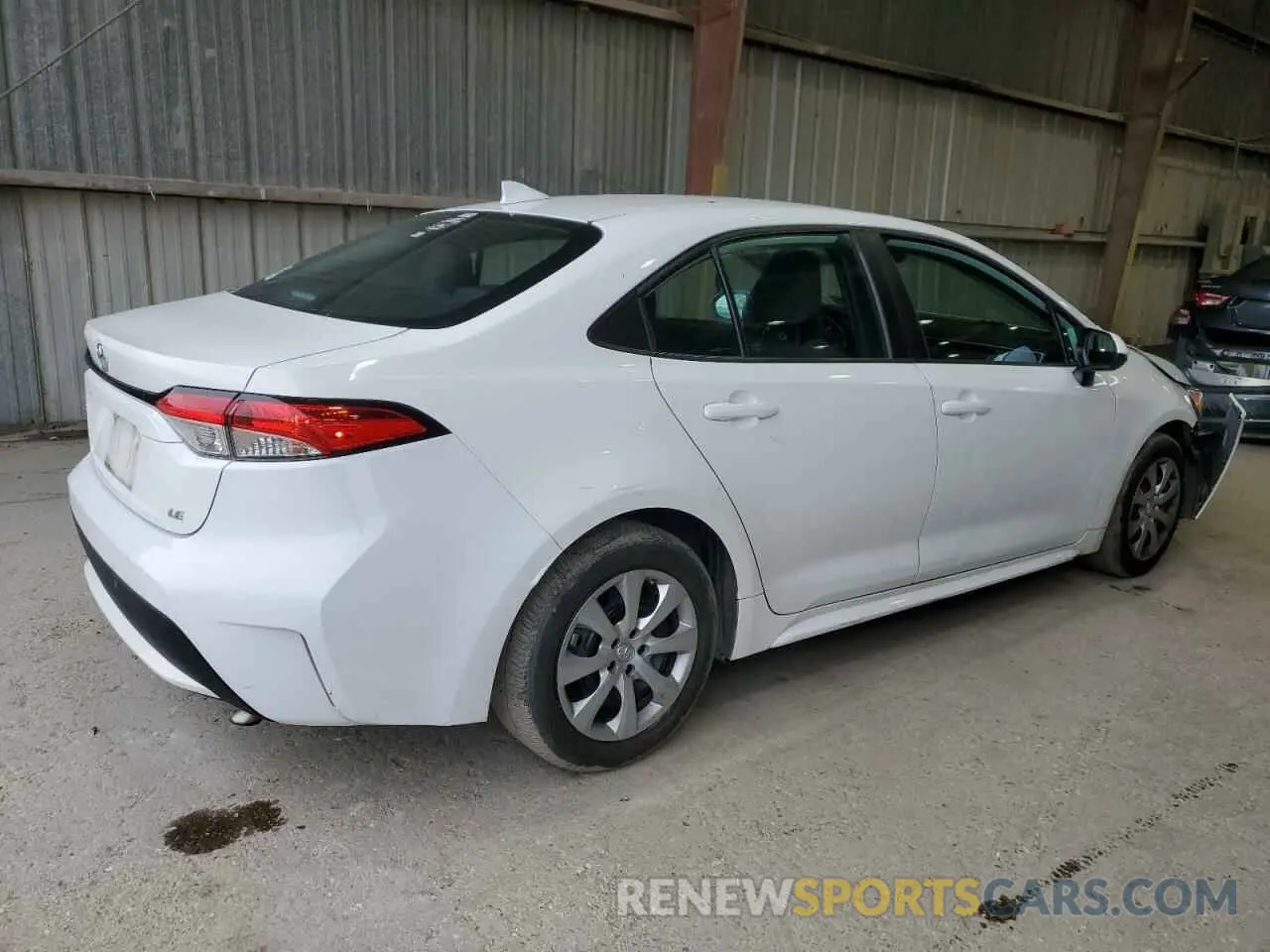 3 Photograph of a damaged car 5YFEPRAE6LP104230 TOYOTA COROLLA 2020