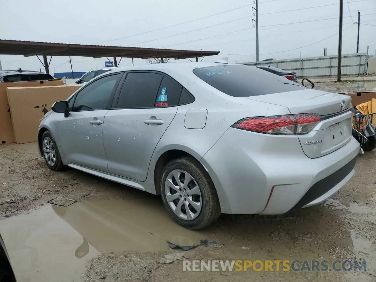 2 Photograph of a damaged car 5YFEPRAE6LP123912 TOYOTA COROLLA 2020