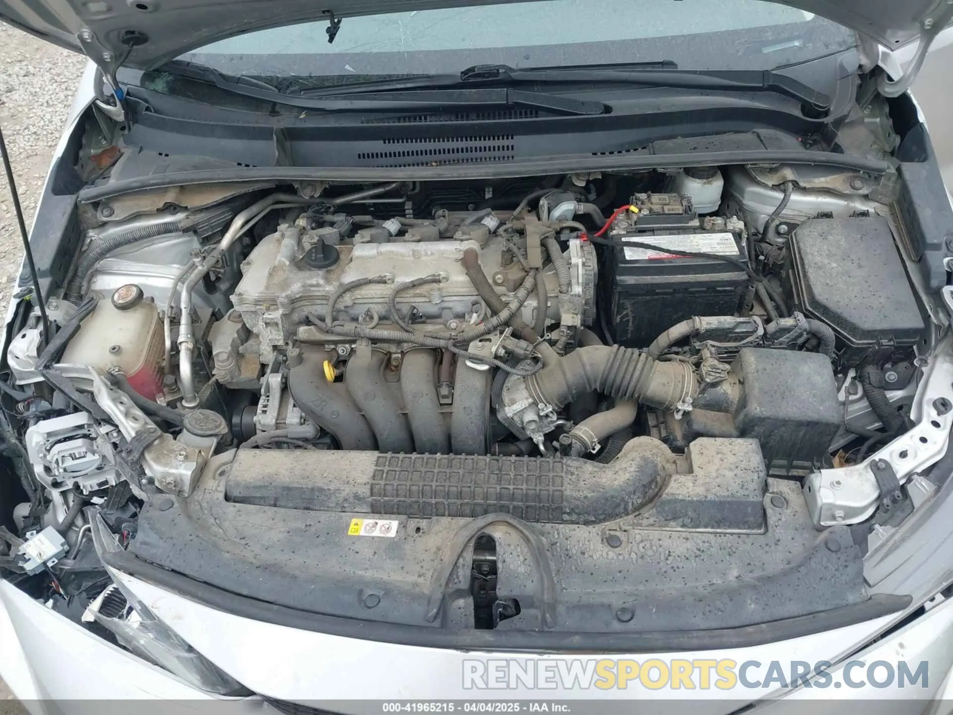 10 Photograph of a damaged car 5YFEPRAE6LP127409 TOYOTA COROLLA 2020